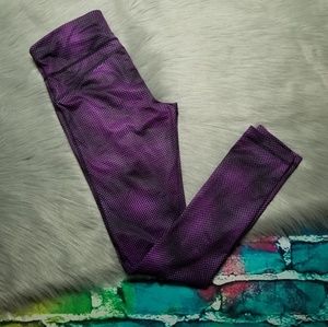 Xersion • Printed Performance Leggings • SZ S